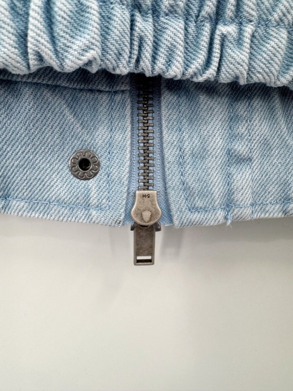 NEW KBB by KAHLANA Women's 'The Denim Bomber Jacket' - Medium Wash - Medium - Picture 8 of 11